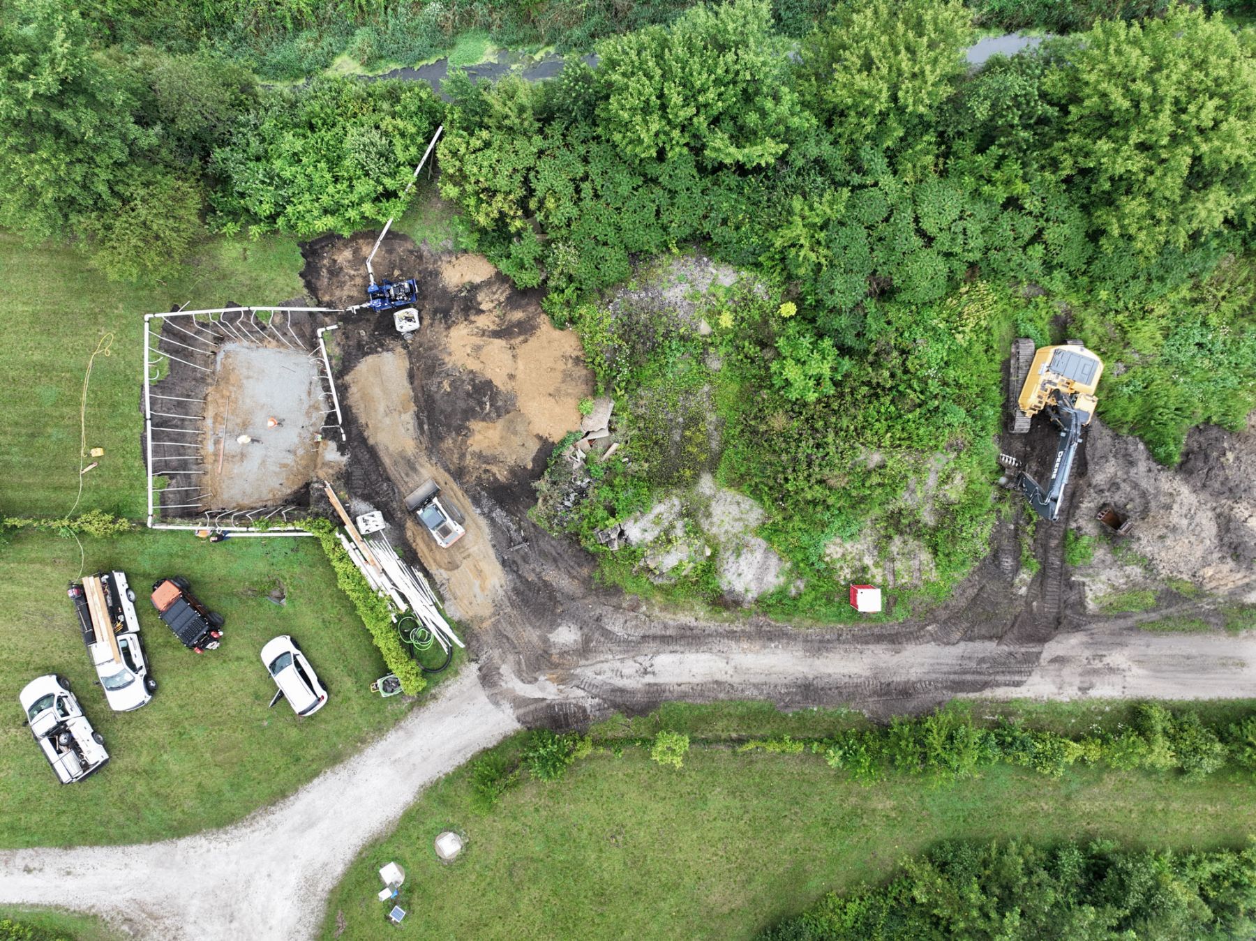 LaCrosse Wastewater Treatment Plant (In Progress) construction details in LaCrosse, IN by R. Yoder Construction