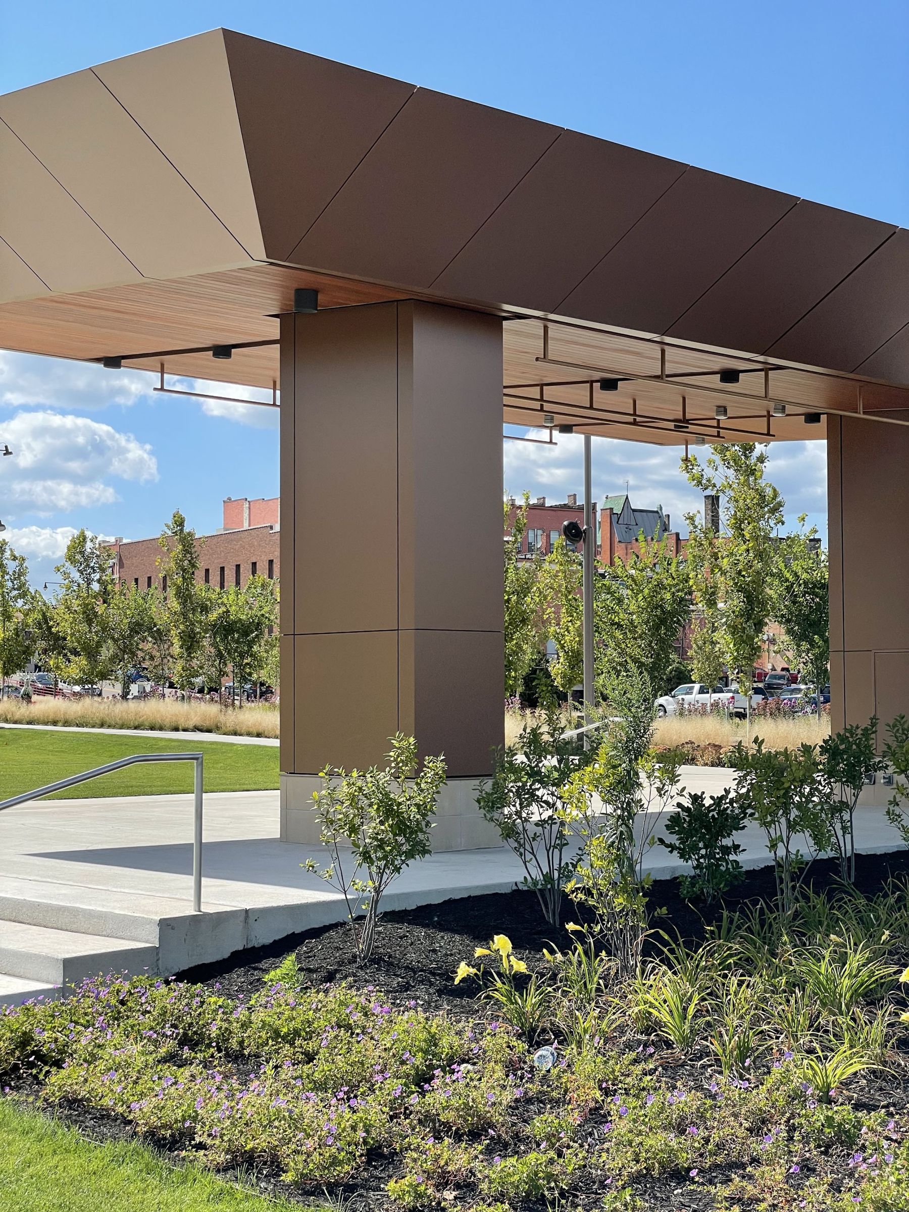 Elkhart Stage in Elkhart, IN - Parks | Sports project by R. Yoder Construction