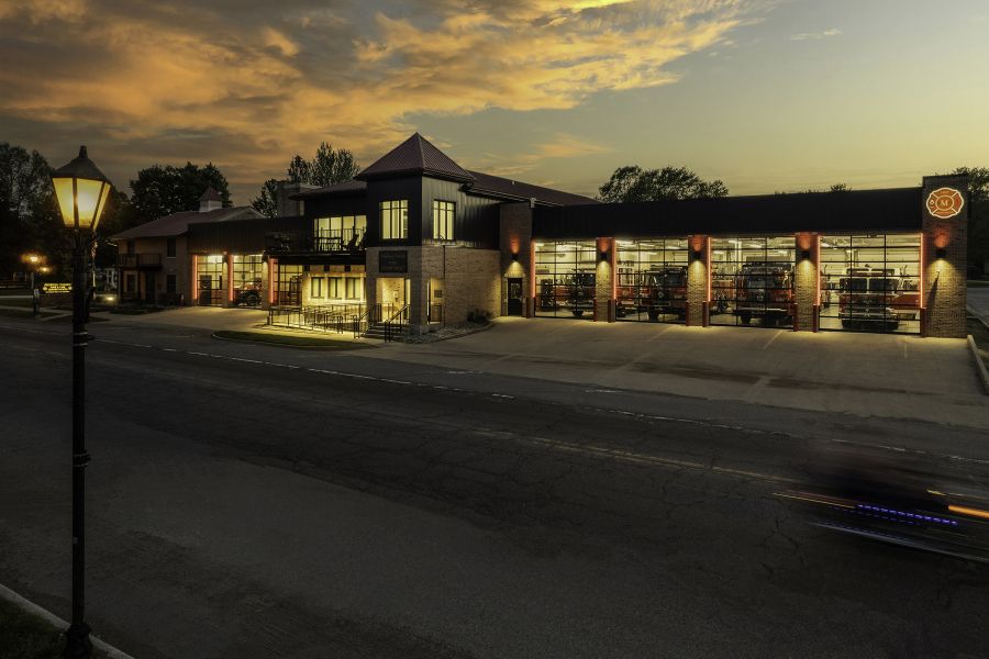 Middlebury Fire Station   - Featured Commercial Construction Project by R. Yoder Construction in Northern Indiana