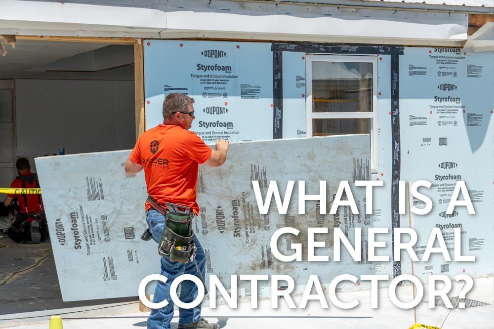 What is a general contractor?